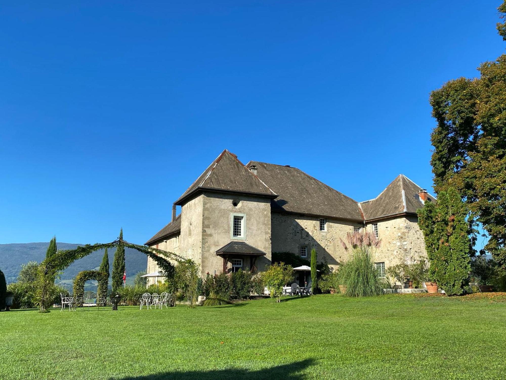 Chateau De Morgenex Vallières Exterior foto