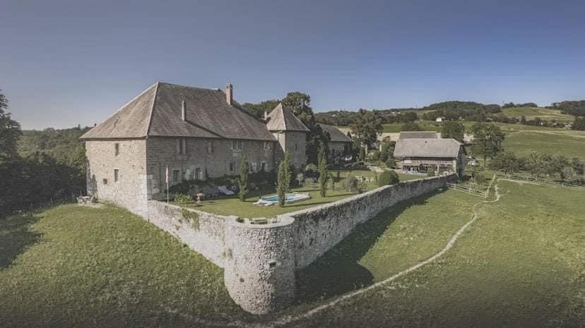 Chateau De Morgenex Vallières Exterior foto